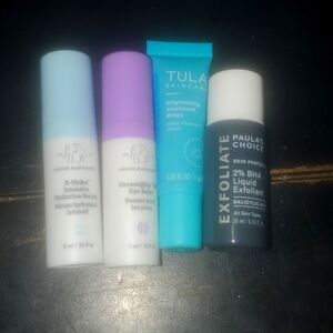 Set of 4 mini lux skincare